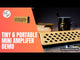 Flight Tiny6 Walnut Bluetooth Ukulele Amplifier 2x3W with Rechargeable Battery and Walnut Finish