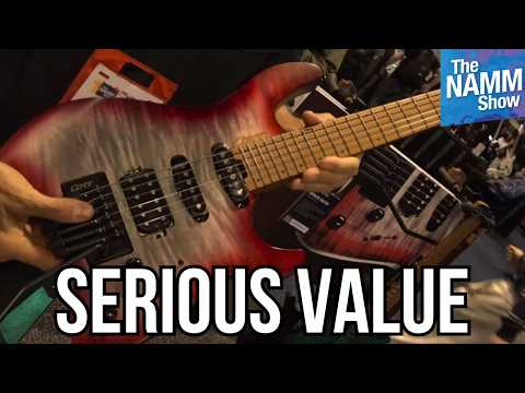 Cort G290 Modern DR Electric Guitar HSS Roasted Maple Dusty Rose with Seymour Duncan TB4