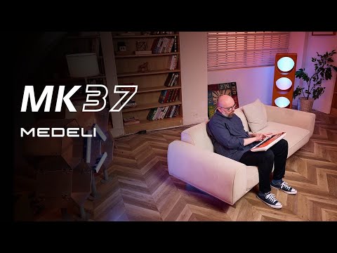 Medeli MK37 Nebula Series – 37 mini-keys, 200 sounds, USB-C MIDI/Audio recording