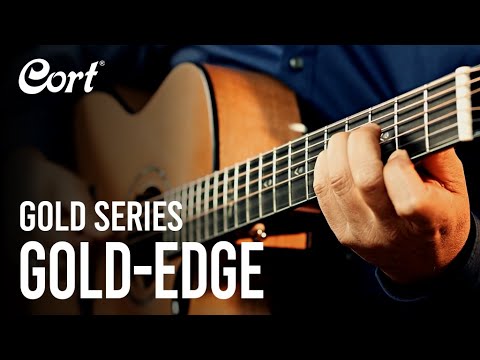 Cort Gold-Edge – Solid Flamed Myrtlewood, Torrefied Sitka &amp; LR Baggs Anthem