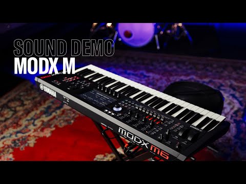 Yamaha MODX M7 synthesizer 76 keys with semi-weighted keyboard