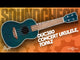 Flight DUC380 Jade Concert Ukulele with Mahogany Body, Bone Nut and Aquila Nylgut Strings