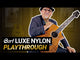 Cort Luxe Nylon Frank Gambale Signature – Solid Blackwood, Nylon Strings &amp; Fishman Flex Blend