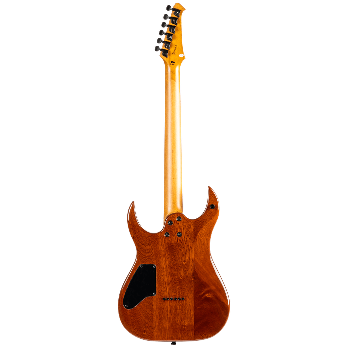 Spira Guitars S-500 QAB Trans Aqua Blue elektrische gitaar ST model