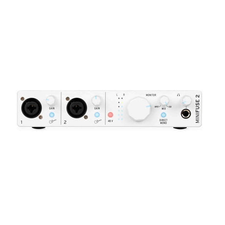 Arturia MiniFuse 2 White 2-in/2-uit USB-C Audio Interface