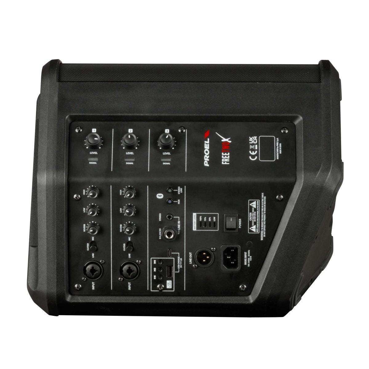 Proel FREETWOX accu PA speaker 400W