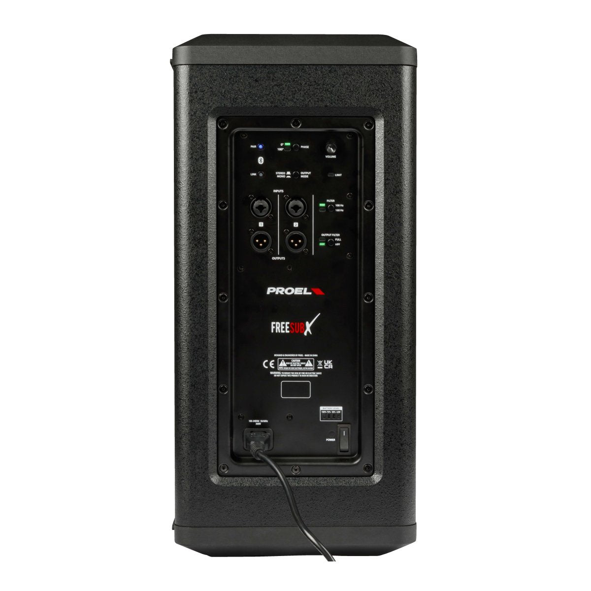 Proel FREESUBX accu subwoofer 600W