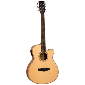 Tanglewood Premier TP4 CE Elektro-Akoestische Gitaar Solid Spruce Mahogany Natural Satin