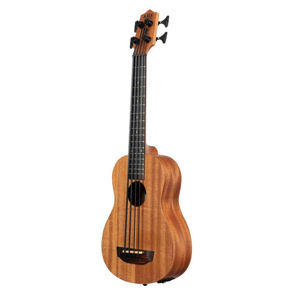 Kala Nomad U•BASS® Mahonie, Actieve EQ, Aquila Thunderblack® Snaren